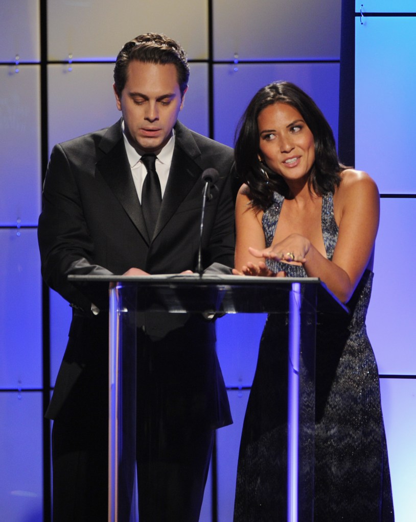 Thomas Sadoski and Olivia Munn.