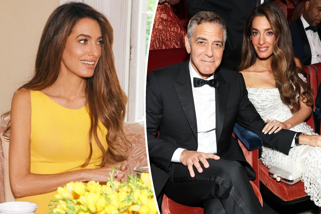 Amal Clooney praises ‘supportive’ husband George in rare comments about her family life: ‘so incredibly lucky’