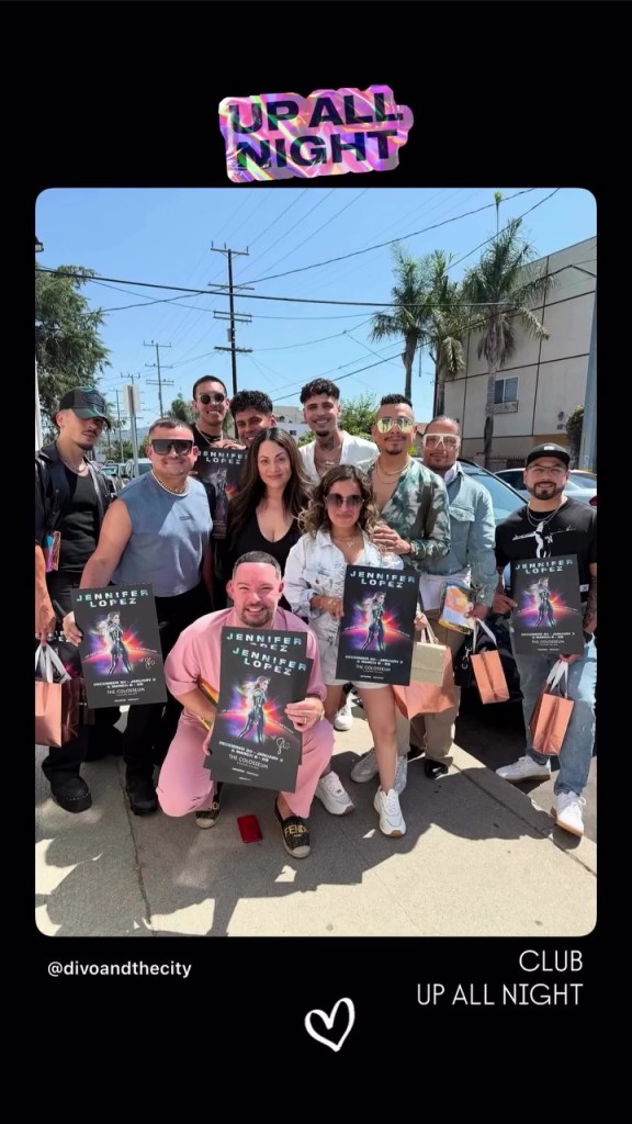 Jennifer Lopez listening party