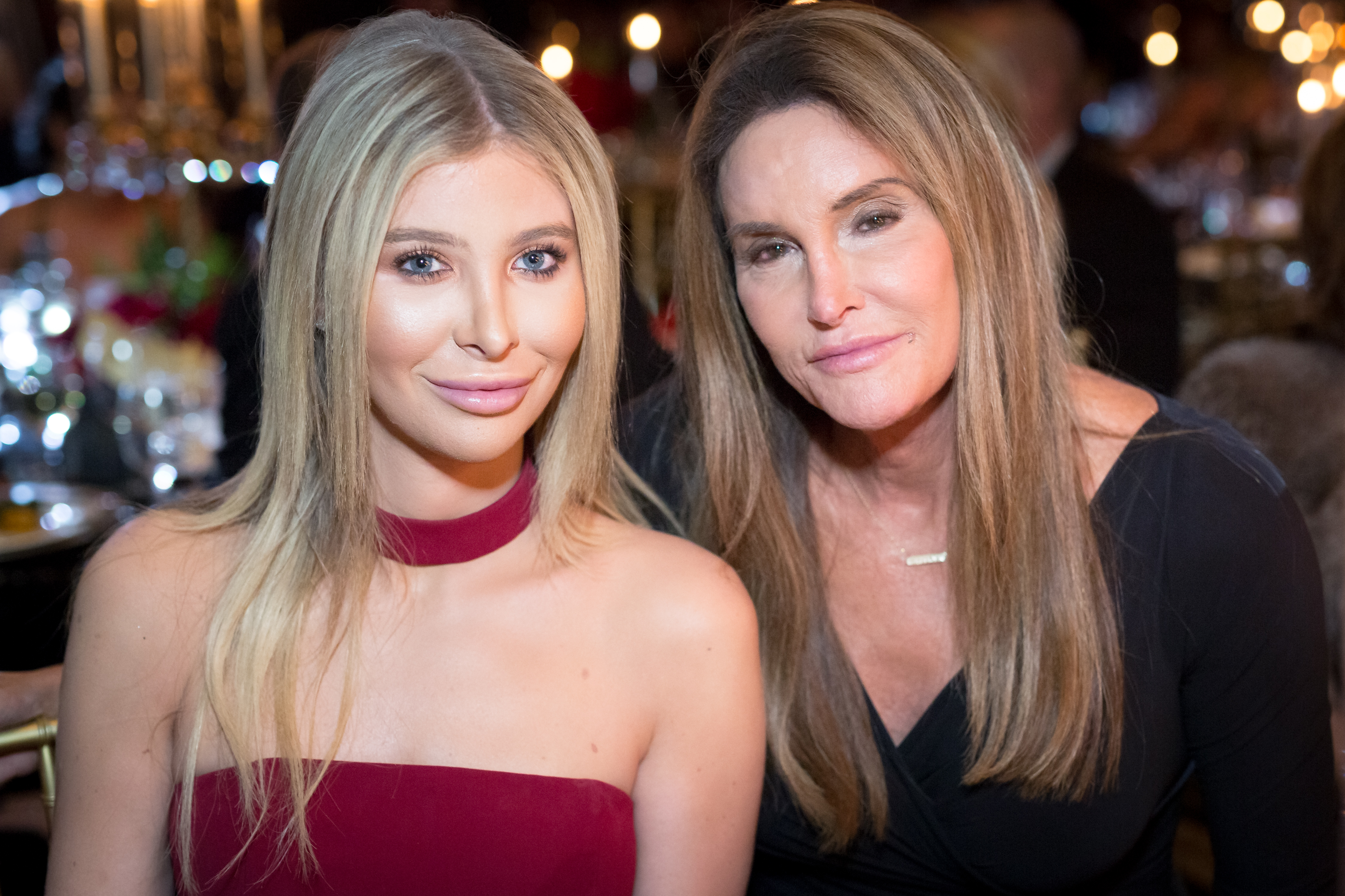 Sophia Hutchins and Caitlyn Jenner attend the Face Forward's 10th Annual 