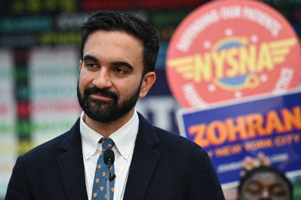 Portrait of Zohran Mamdani.