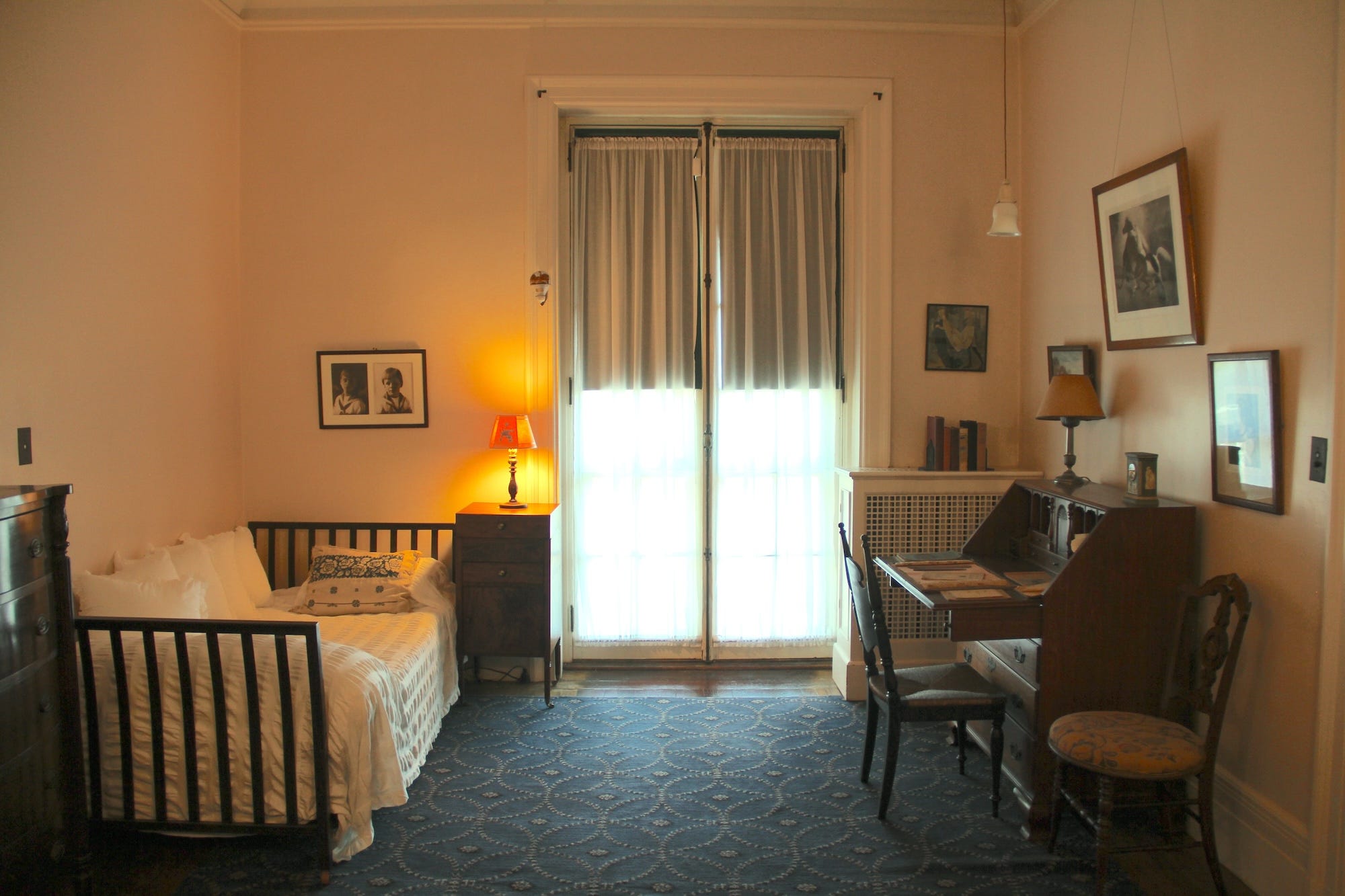 Eleanor Roosevelt's bedroom.
