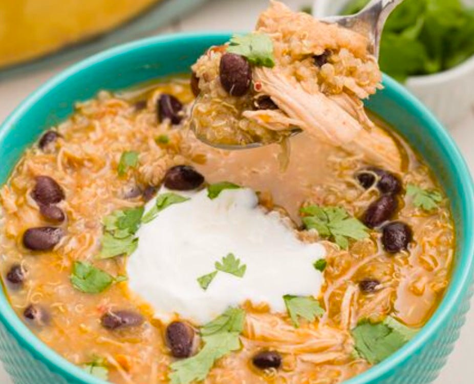 chicken and black bean chili