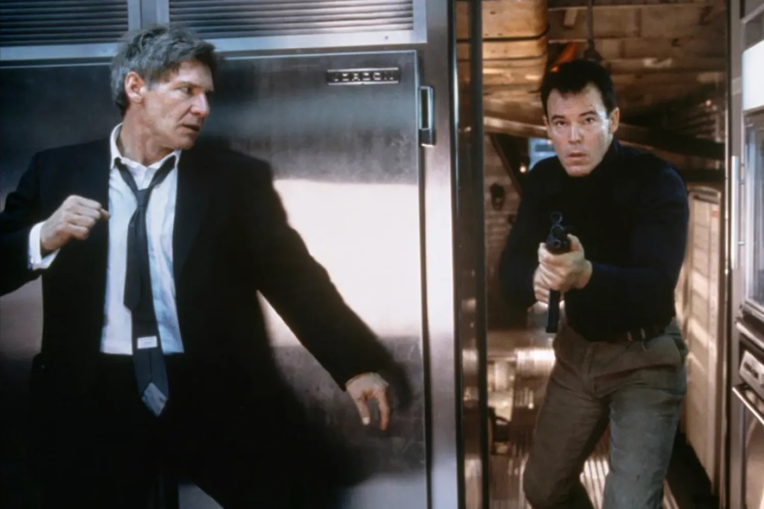 Harrison Ford in Air Force One.