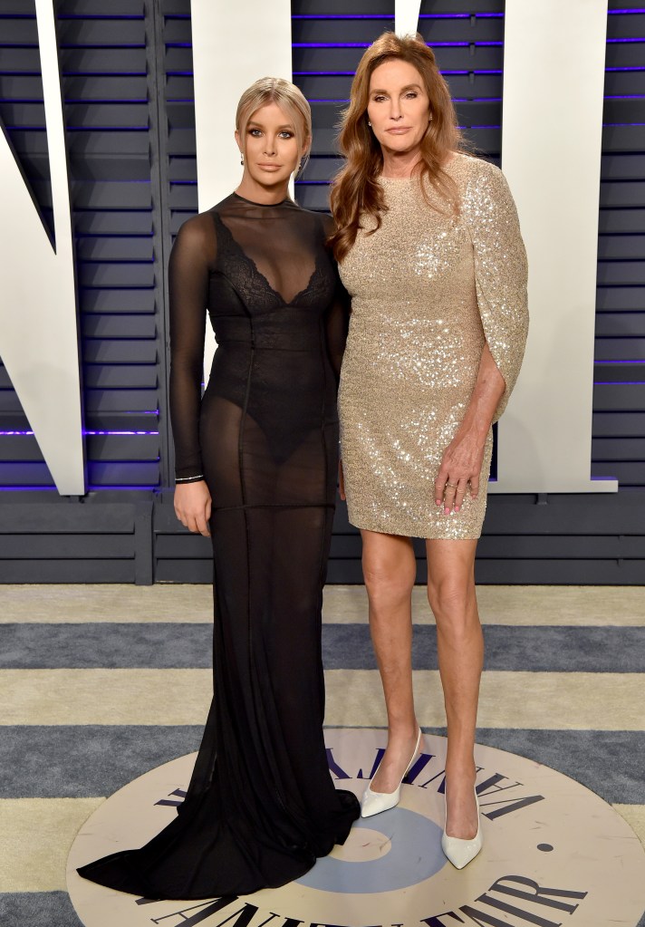 Caitlyn Jenner and Sophia Hutchins in February 2019
