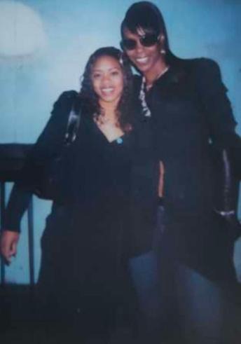 Photo of LaTroya Grayson and a friend.