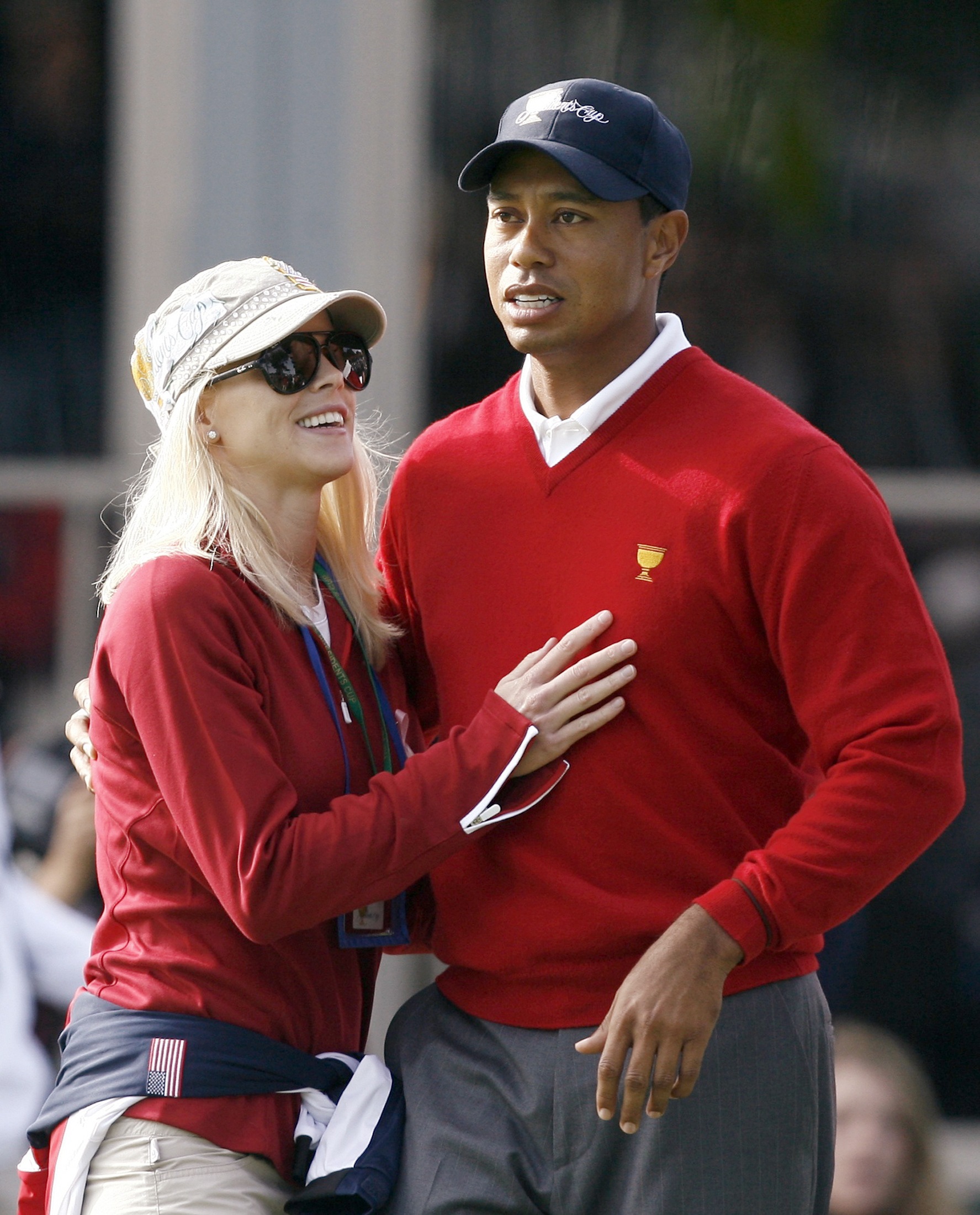 Tiger Woods and Elin Nordegren