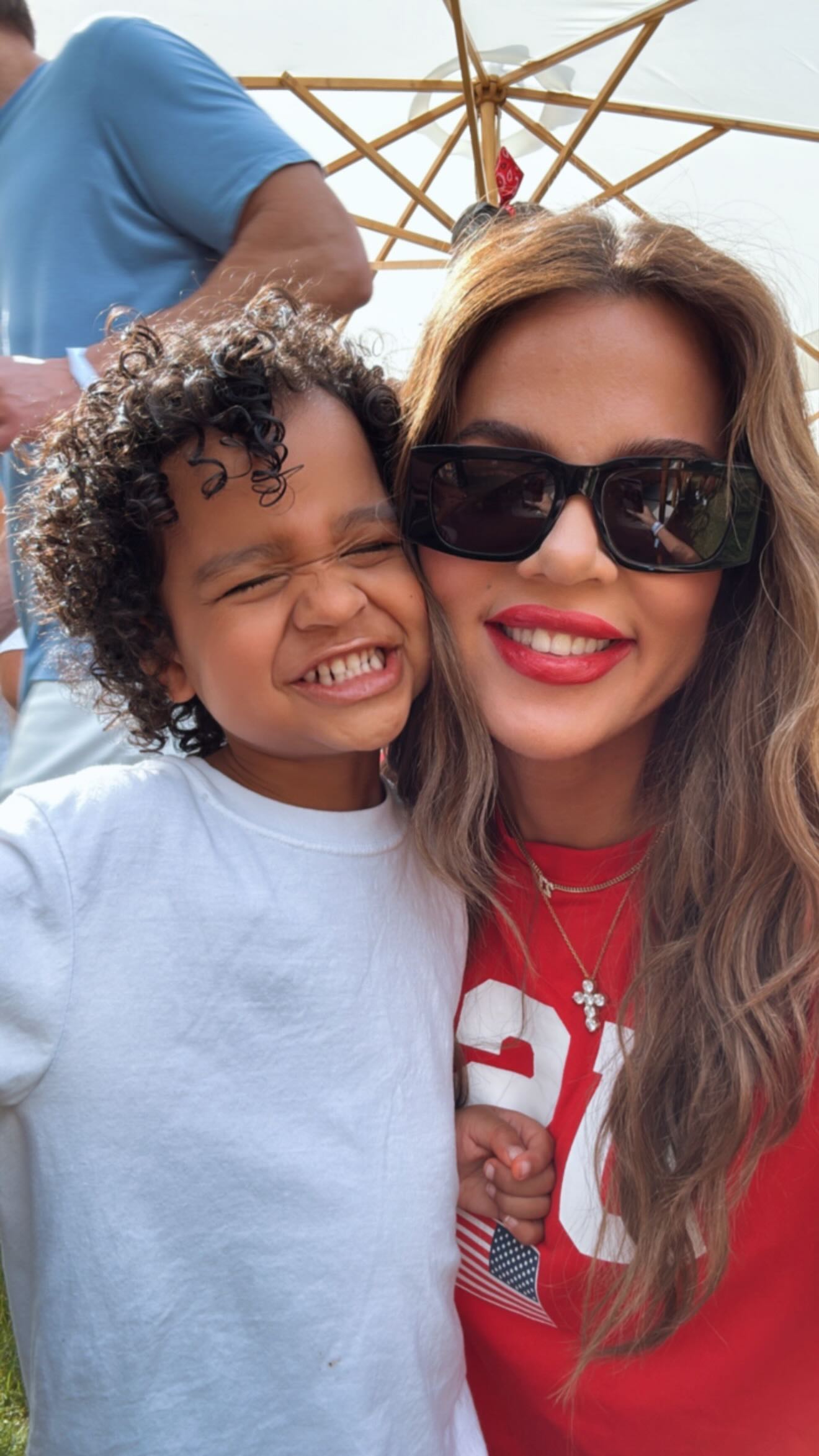 Khloe Kardashian and Tatum Thompson