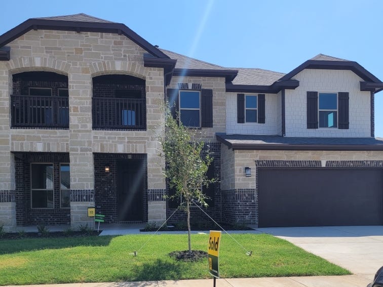 The Kosters' Justin, Texas home.