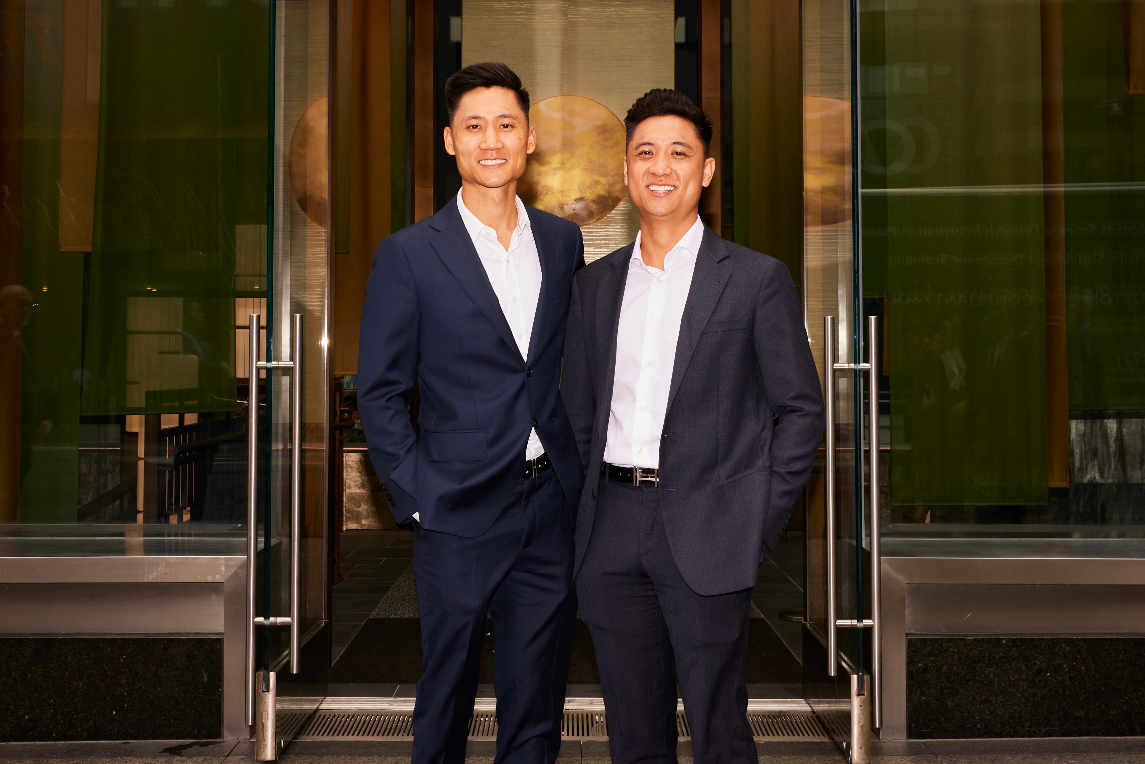 Aaron and Albert Yang, the two CEOs of Din Tai Fung.