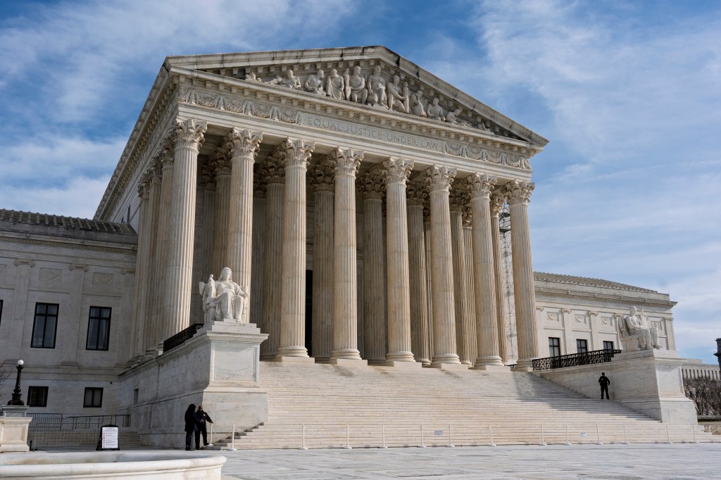 The Supreme Court building.