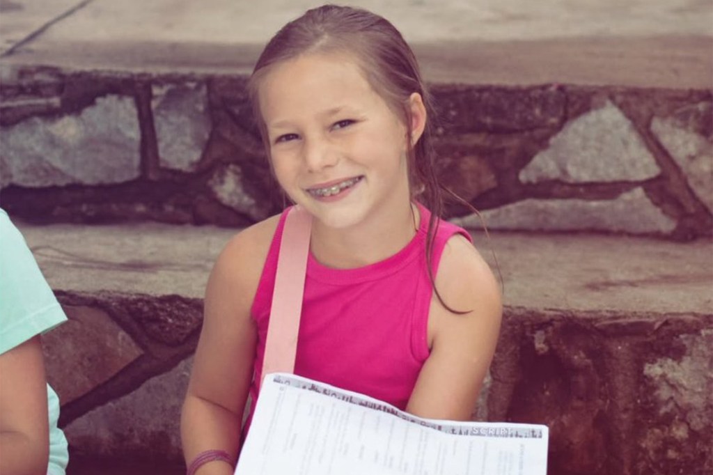 Photo of Janie Hunt, a missing Camp Mystic camper.