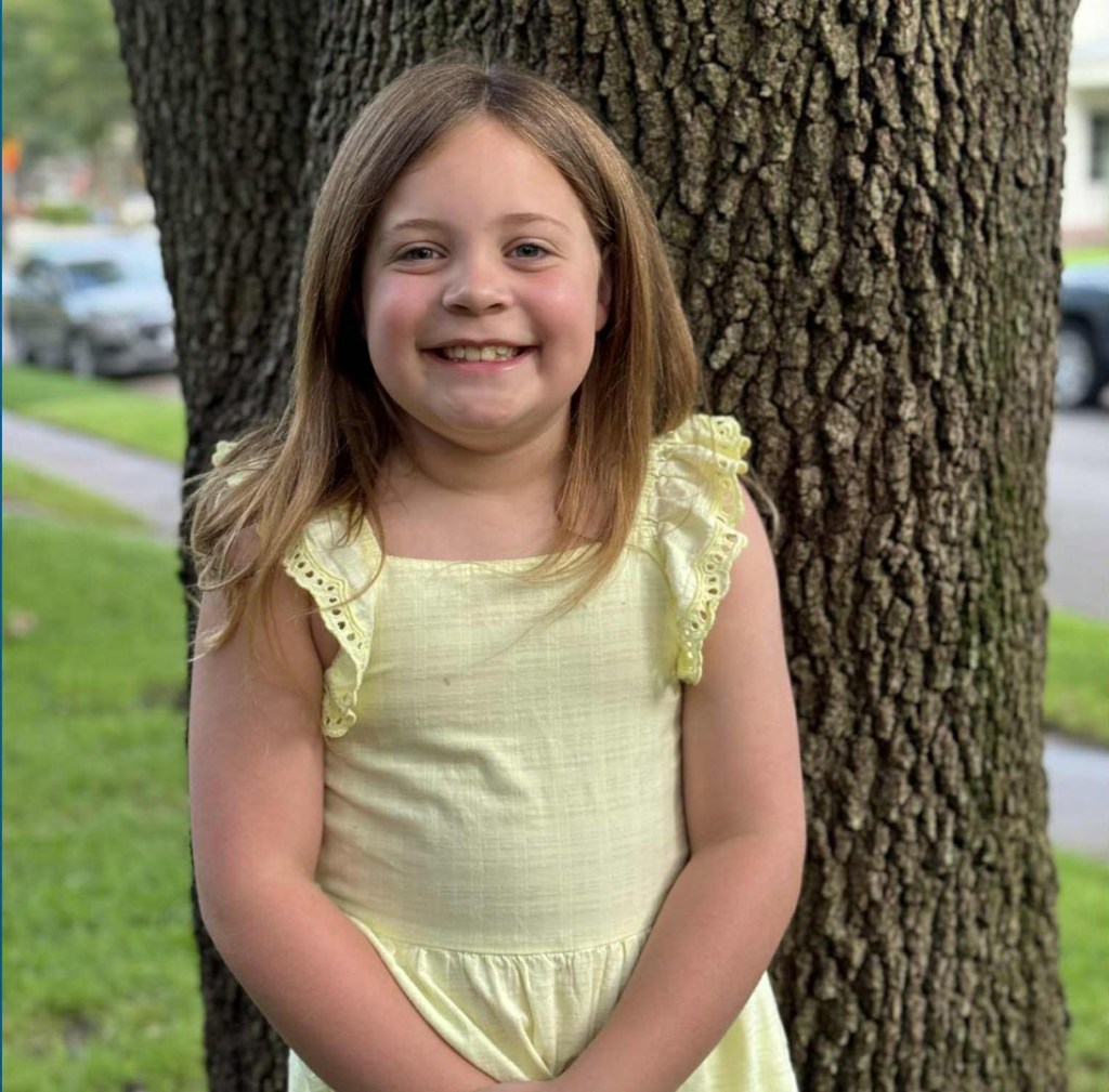 Photo of Hadley Hanna, 8, from Dallas.
