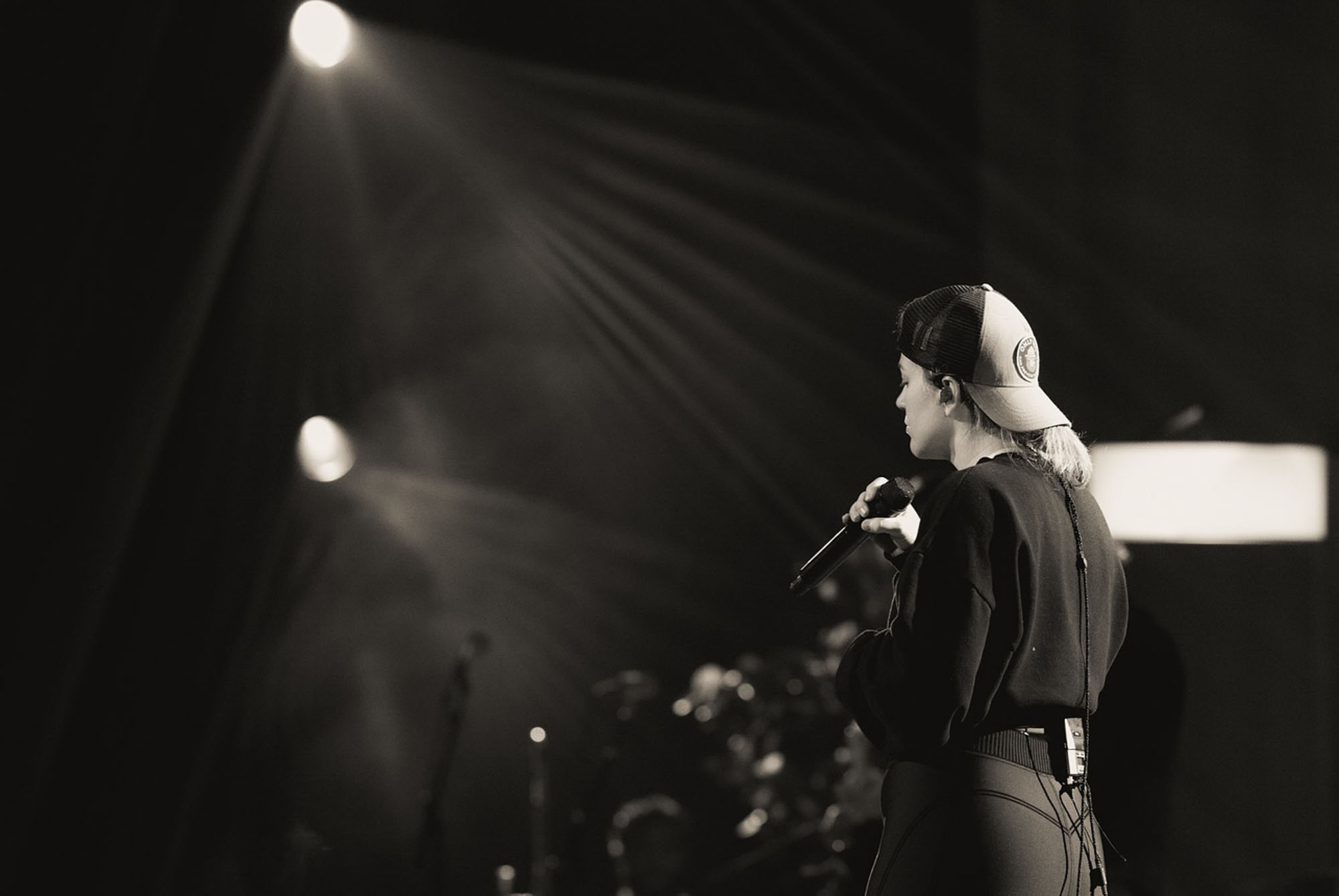 Kelly Clarkson at rehearsals.