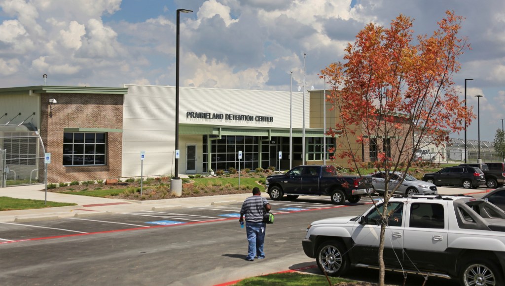 Prairieland Detention Center in Alvarado, Texas.