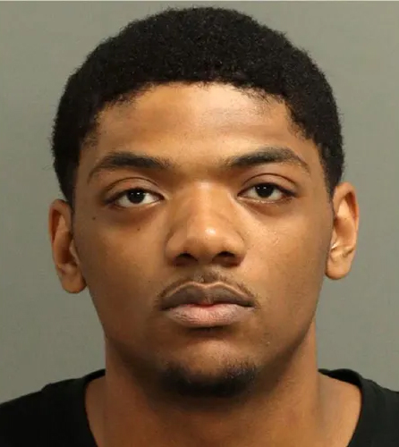 Mugshot of a young man.