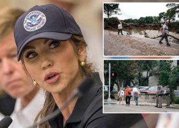 Trump will fix ‘ancient’ weather warning system which warned of Texas flood risk too late, Noem says