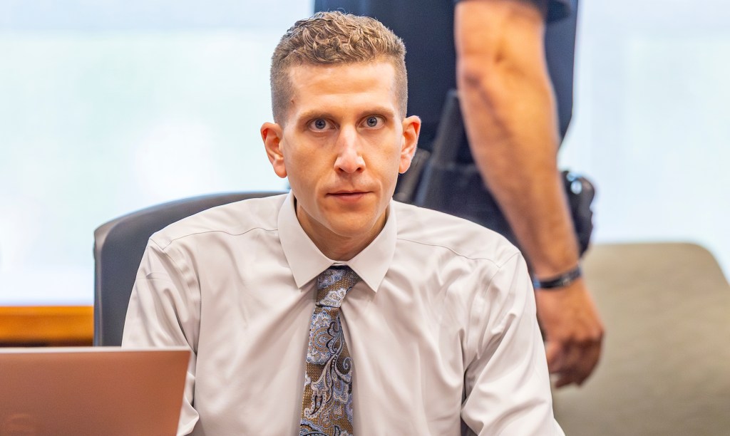 Brian Kohberger in court.