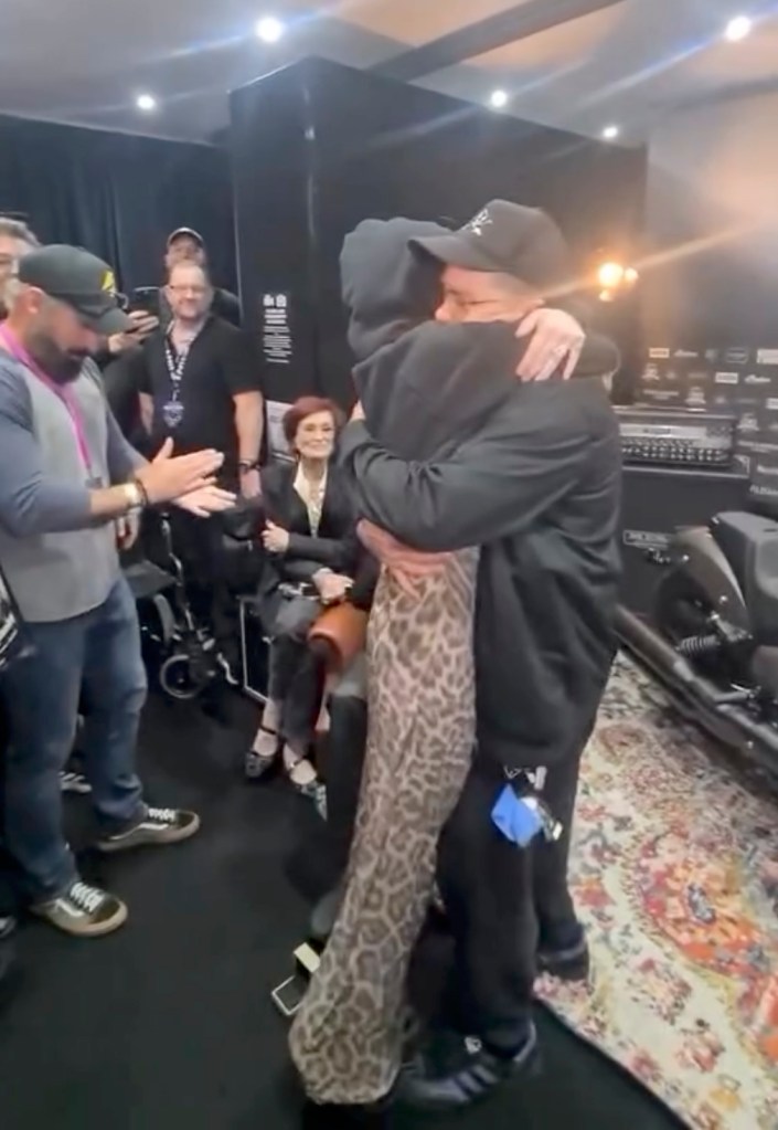 Kelly Osbourne got engaged to her partner, Sid Wilson, at her father Ozzy Osbourne's Black Sabbath farewell concert on Saturday.