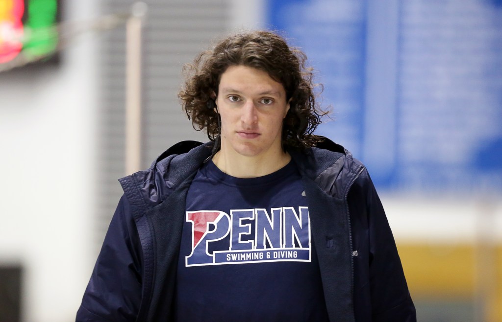 Will Thomas, University of Pennsylvania swimmer.