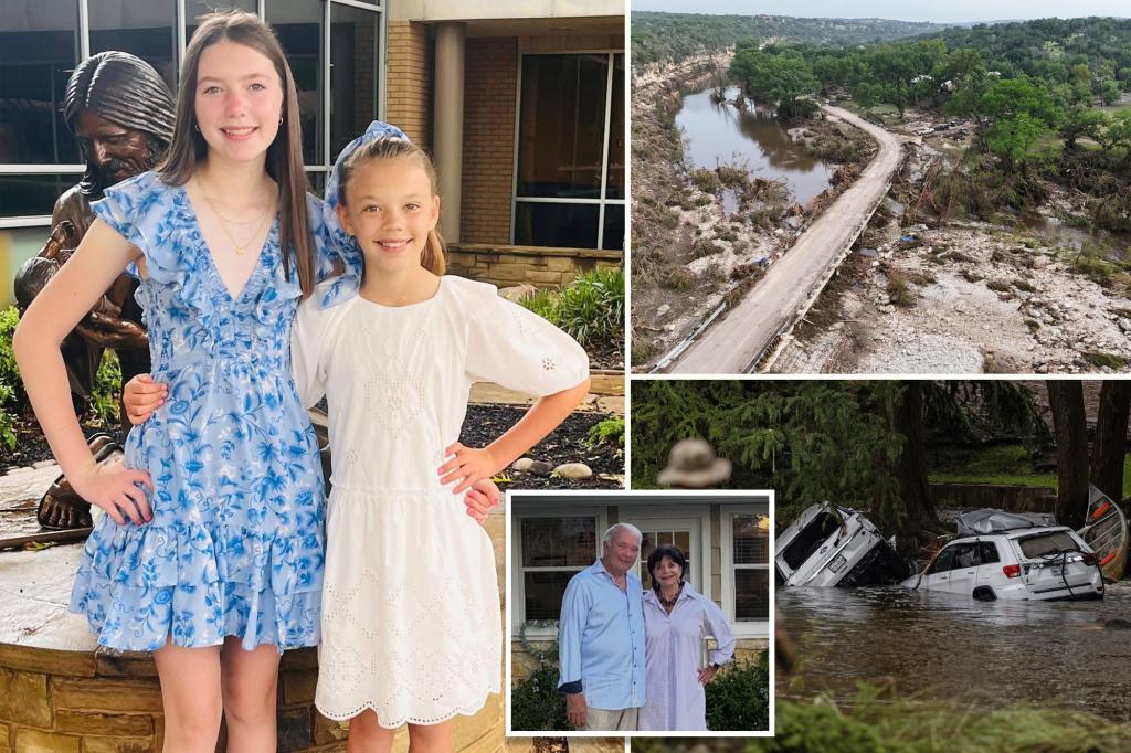 Sisters killed in Texas floods found with ‘their hands locked together’ while grandparents remain missing