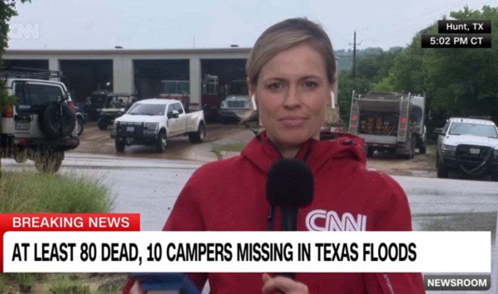CNN correspondent reflected on her fond memories as a little girl when she was a camper at Camp Mystic. 