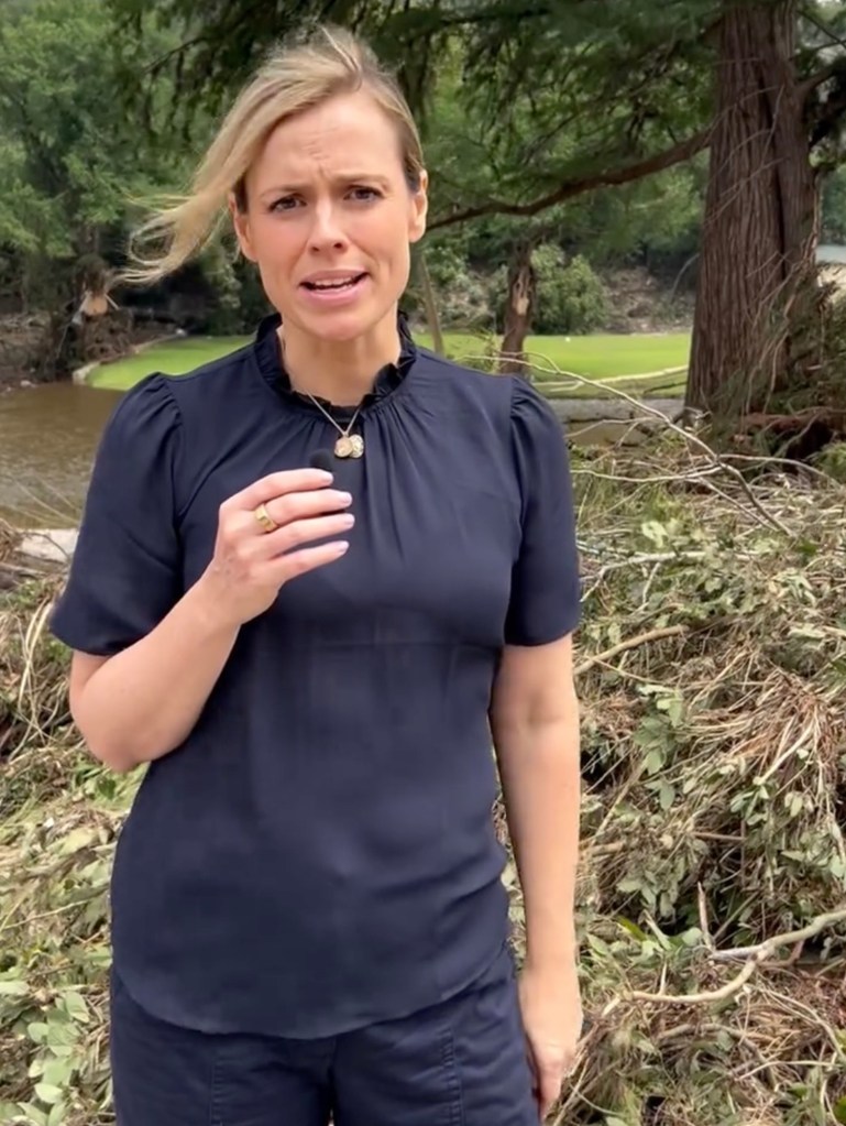 CNN correspondent Pamela Brown recounted how she and her fellow campers would look for dinosaur fossils in the Guadalupe River.