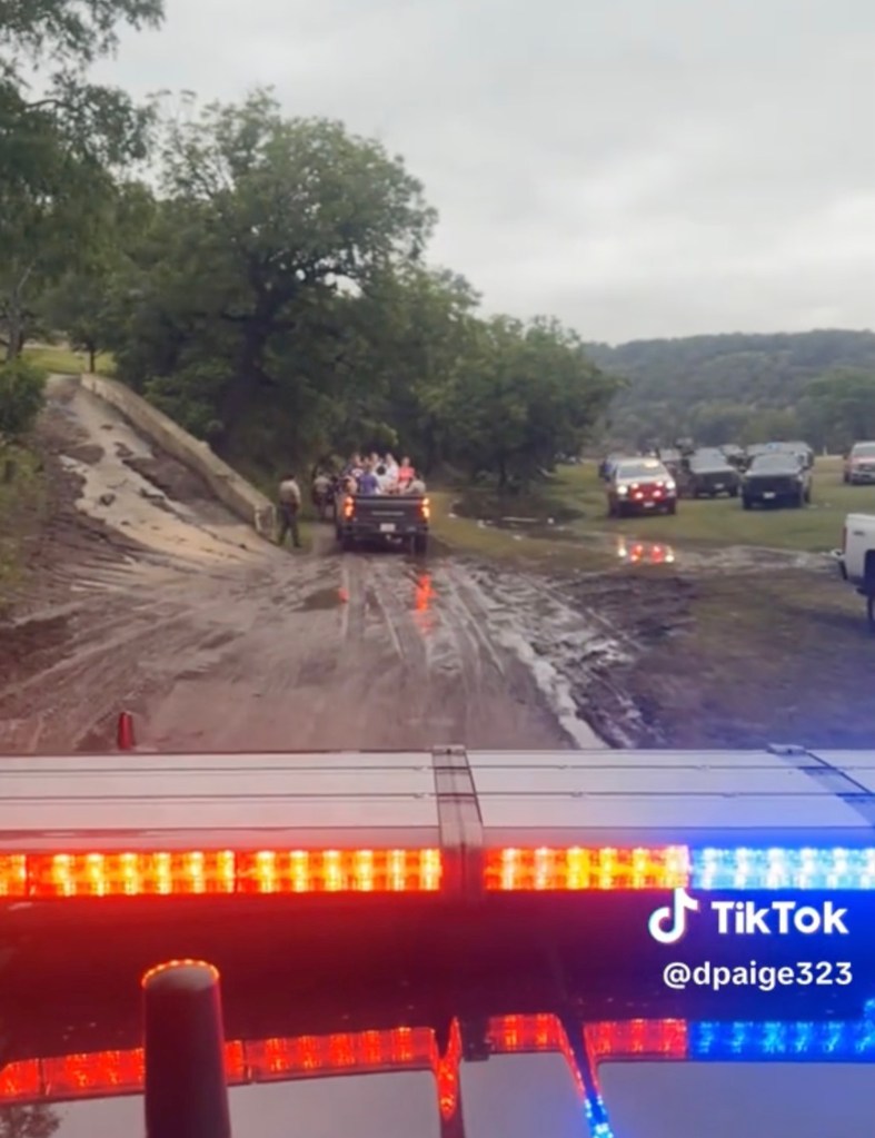 Flood evacuation at Camp Mystic, Texas.