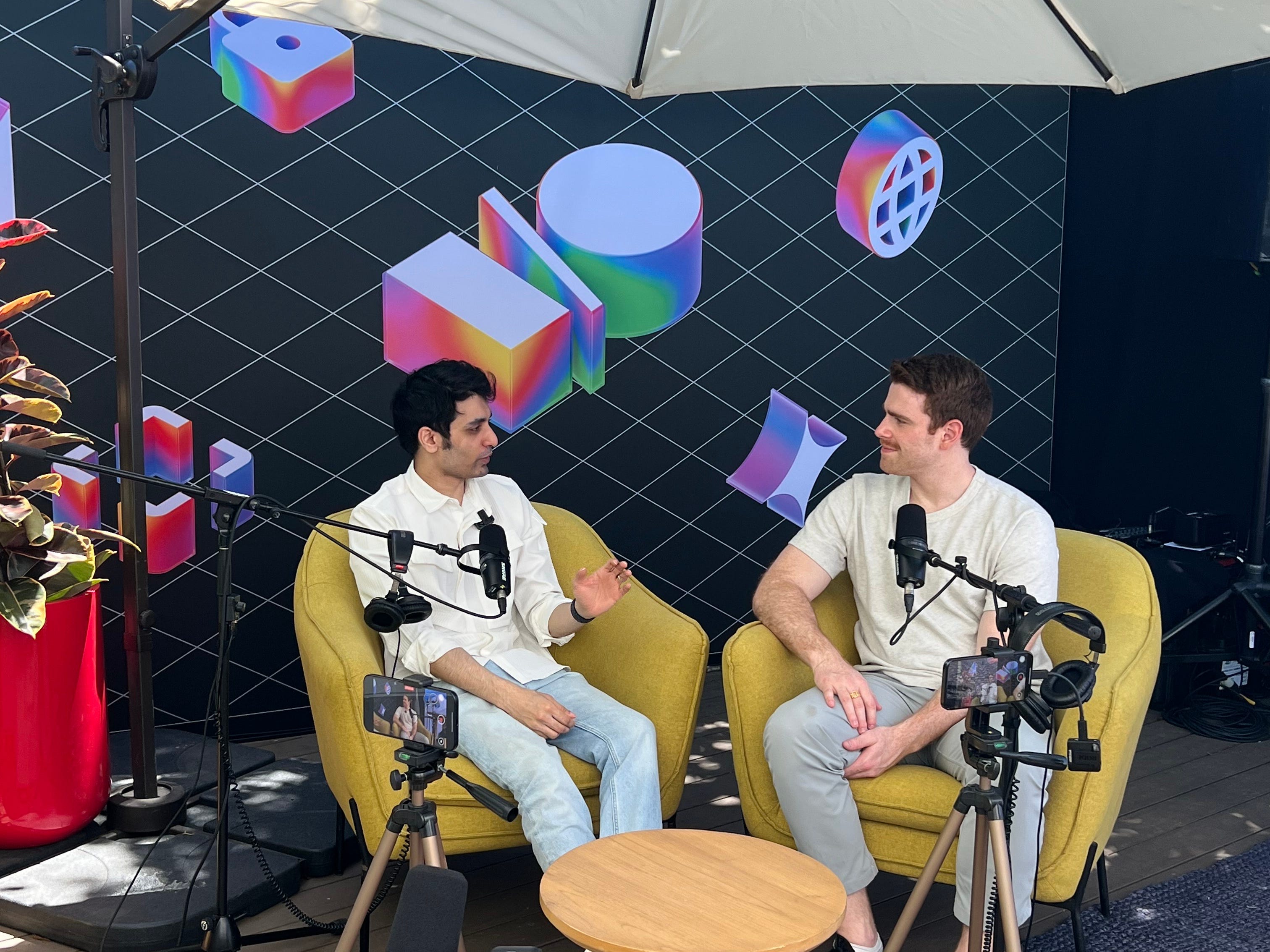 Logan Kilpatrick speaks at Google IO