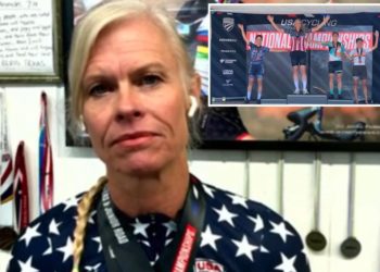 Female cyclist defends ‘taking a stand’ on women’s sports by refusing to take podium with trans winner