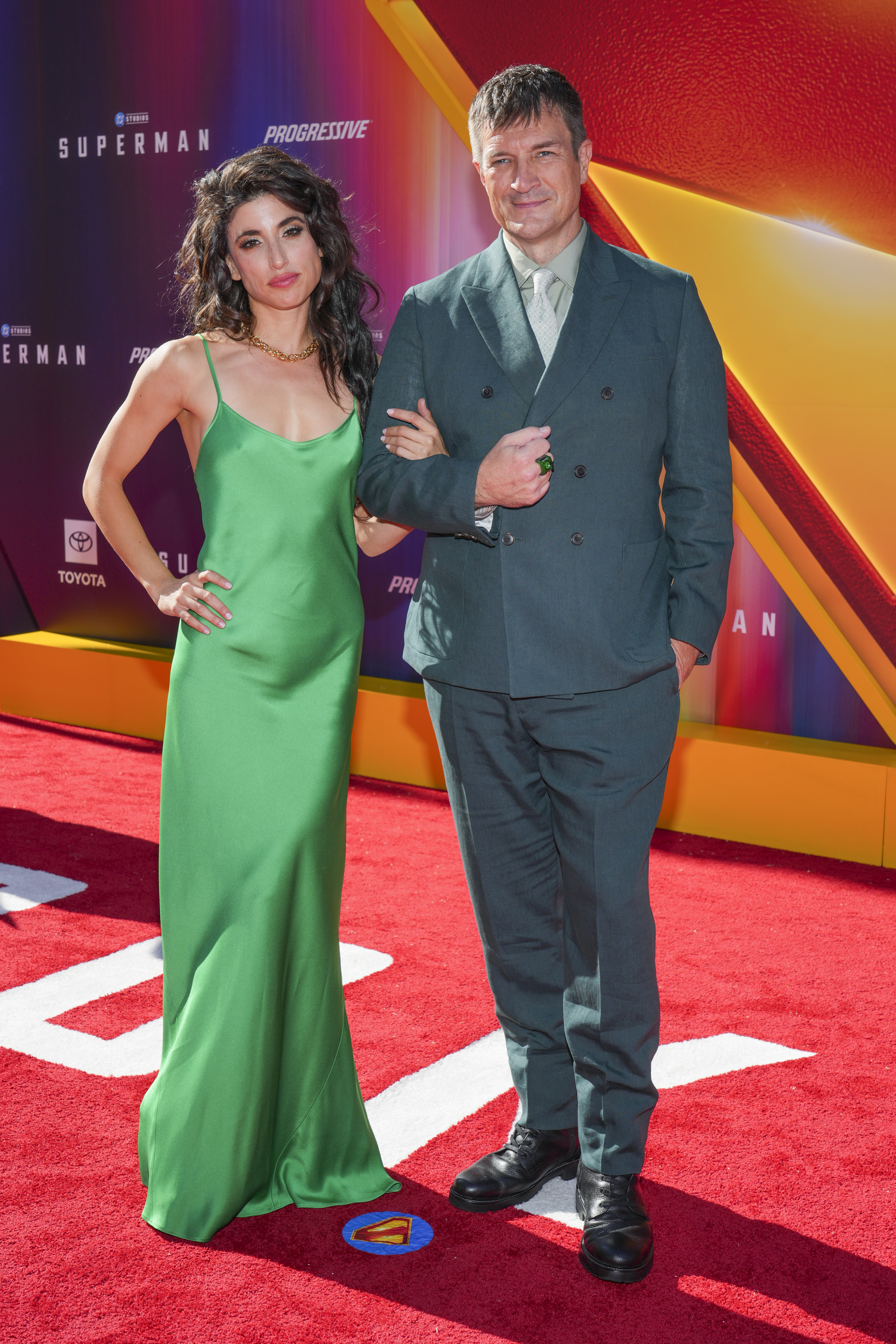 Tania Raymonde and Nathan Fillion