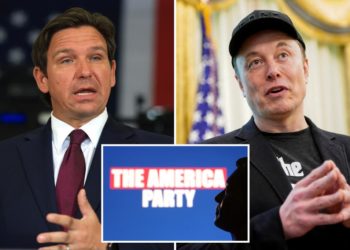 Gov. Ron DeSantis warns Elon Musk about running ‘America Party’ candidates against GOP: ‘Democrats would win’
