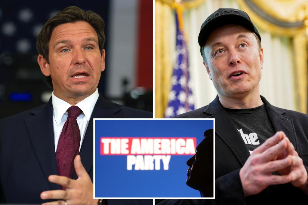 Gov. Ron DeSantis warns Elon Musk about running ‘America Party’ candidates against GOP: ‘Democrats would win’