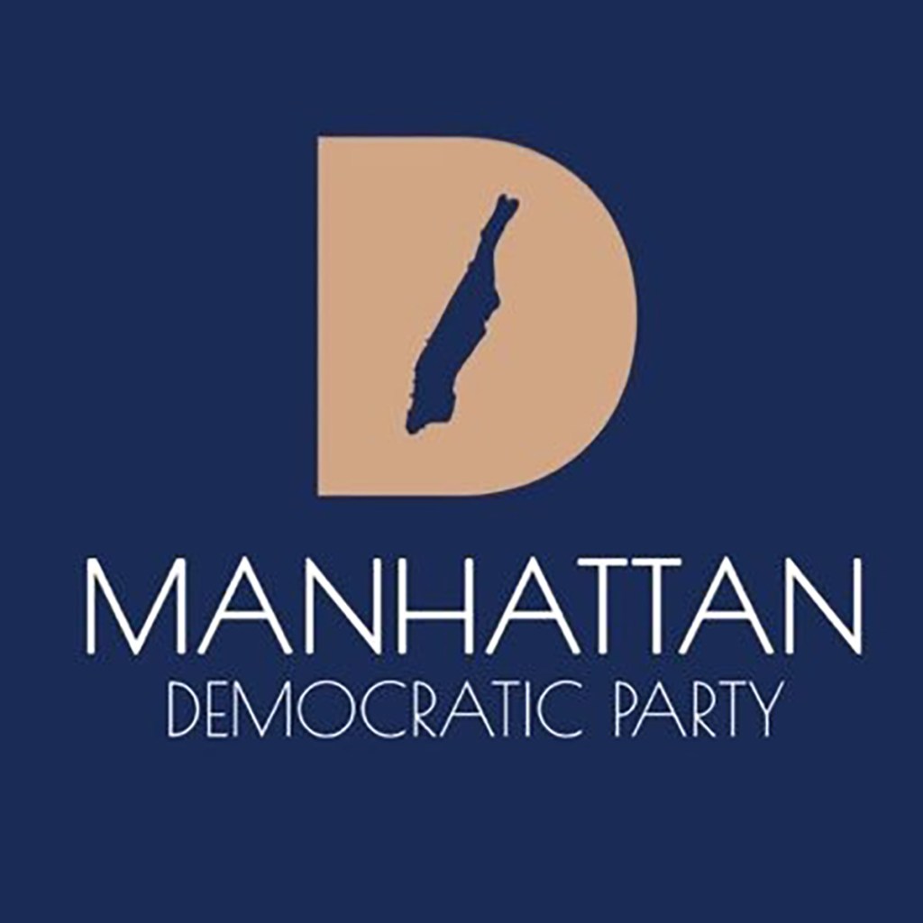 Manhattan Democratic Party logo.