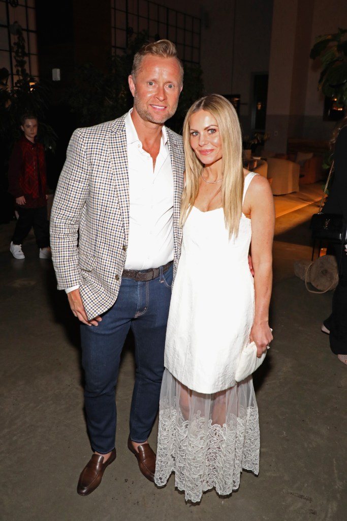 Candace Cameron Bure and Valeri Bure in April 2024