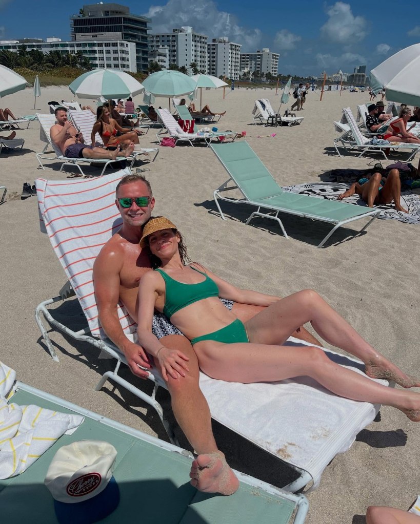 Candace Cameron Bure and Valeri Bure via Instagram in April 2025