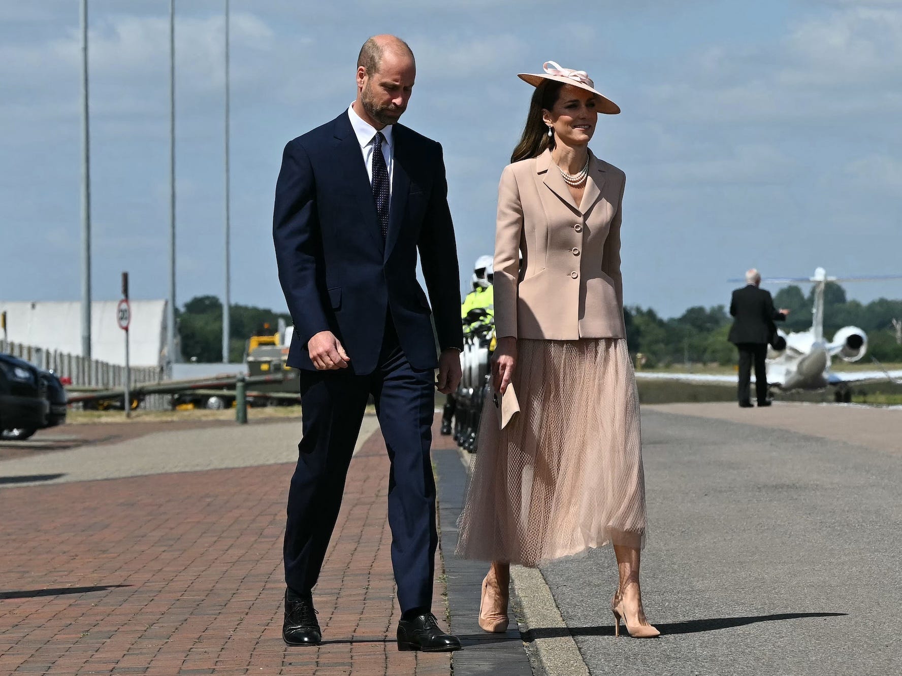 Prince William and Kate Middleton in July 2025.