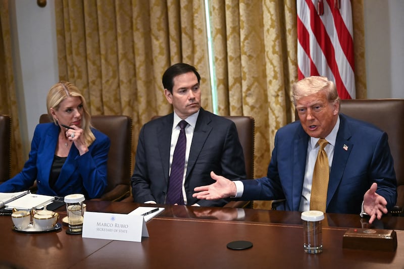 President Donald Trump snapped at a reporter for asking about Jeffrey Epstein on Tuesday.
