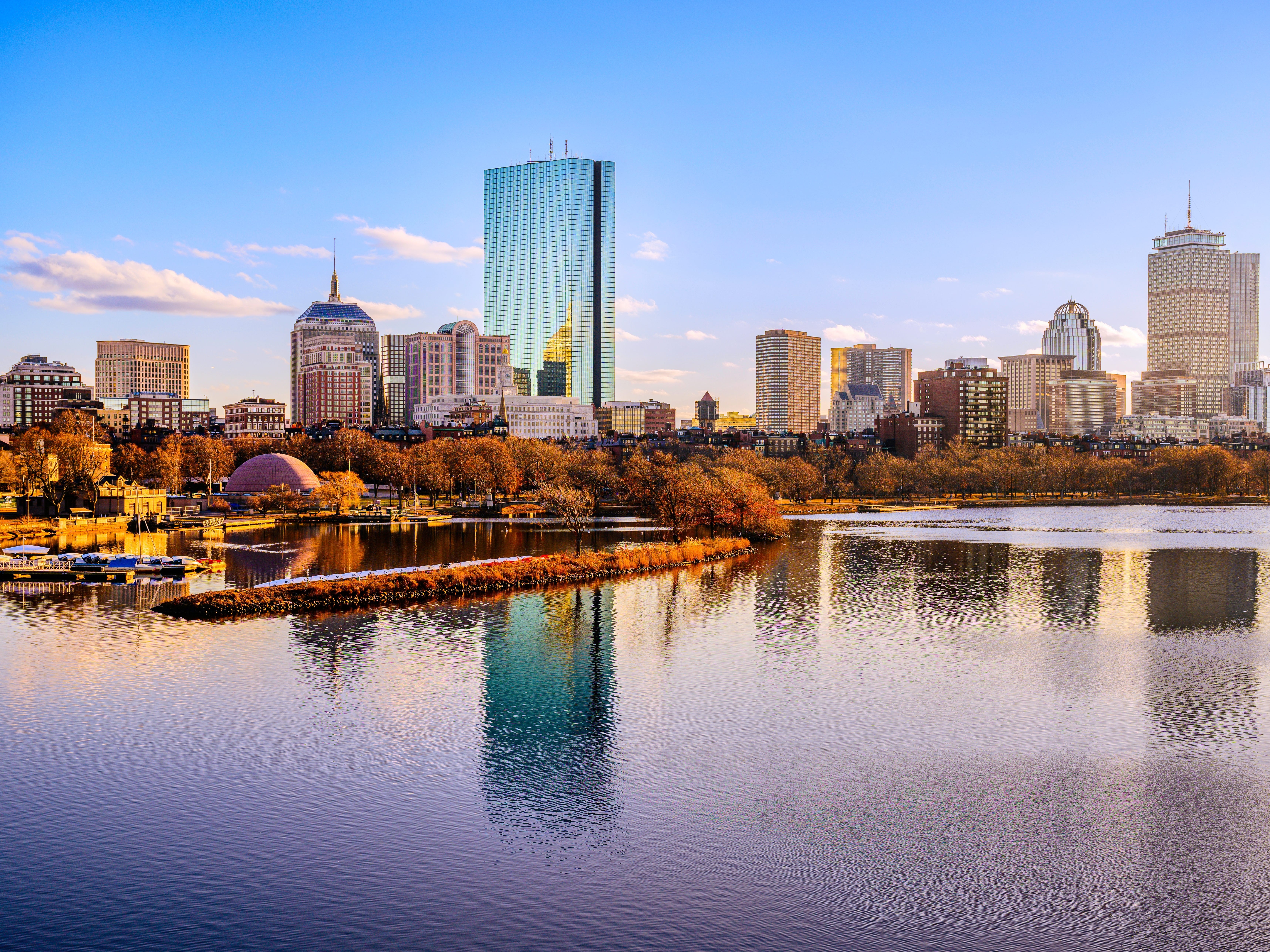 Boston's skyline.