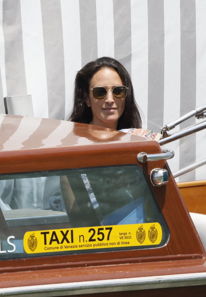  Elena Sánchez Blair in Venice. 