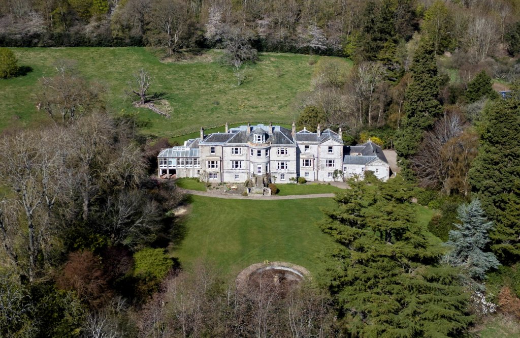 Glencarse House and Gate Lodge, Perthshire owned by Ewan McGregor