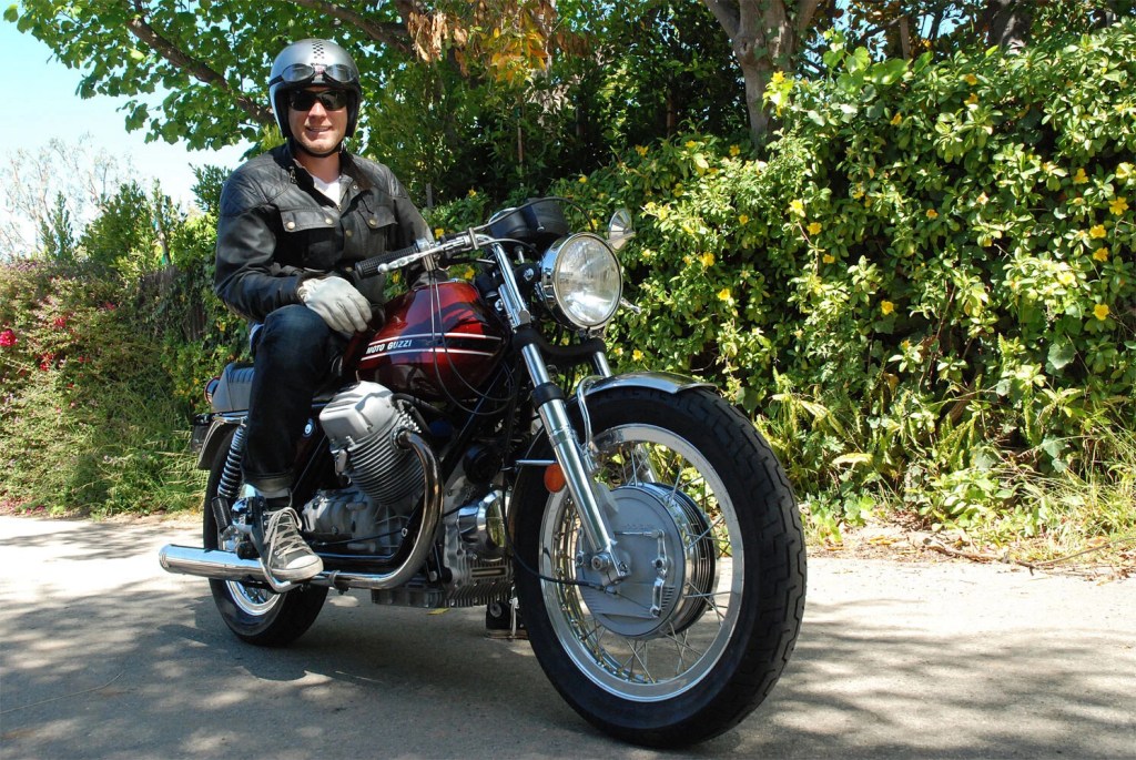 Ewan McGregor selling motorcycle