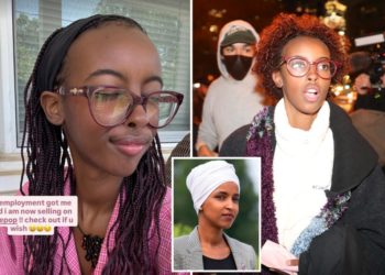 Rep. Ilhan Omar’s activist daughter unemployed, selling used clothes 15 months after arrest at Columbia anti-Israel protest