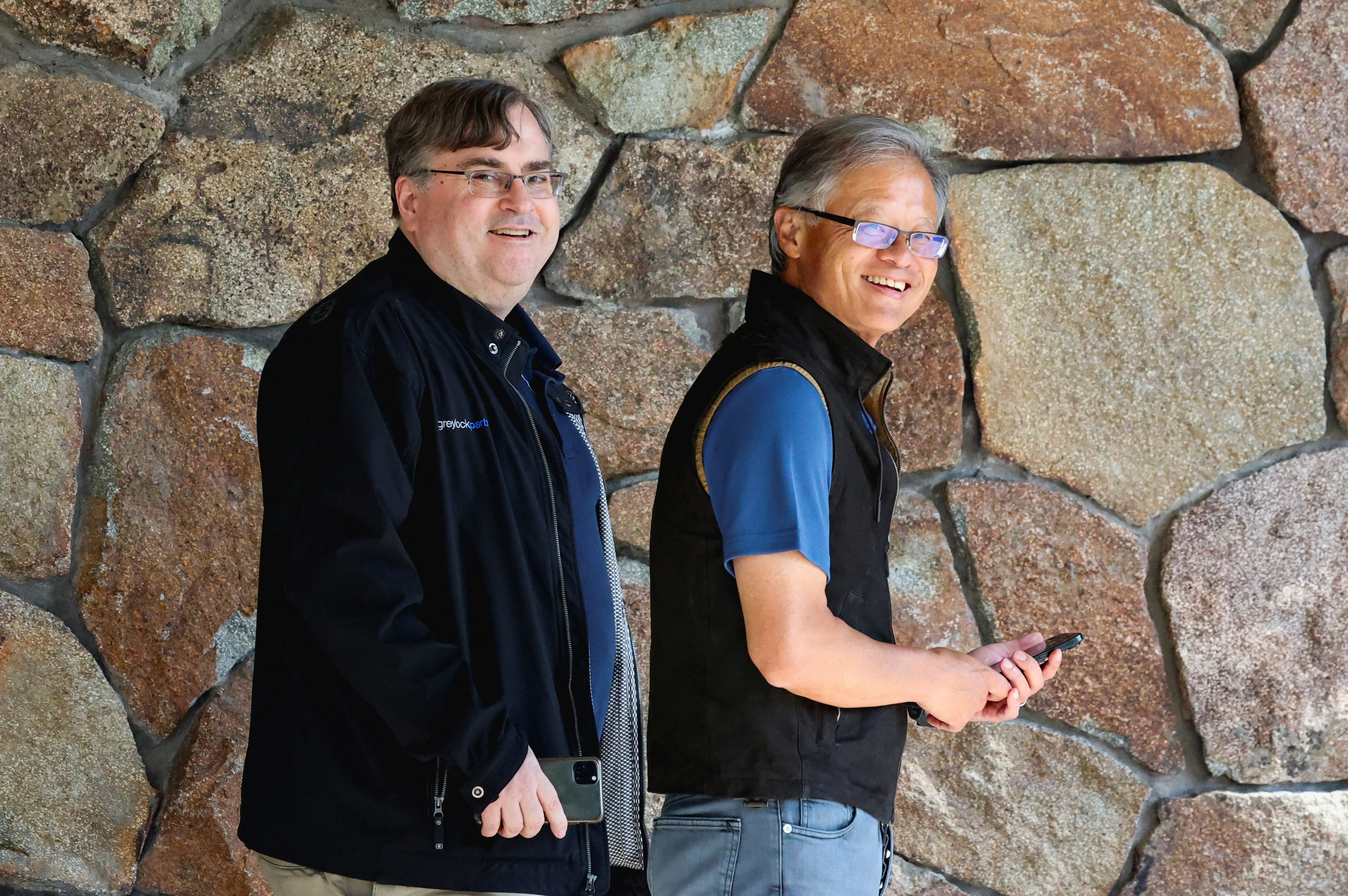 Reid Hoffman and Jerry Yang