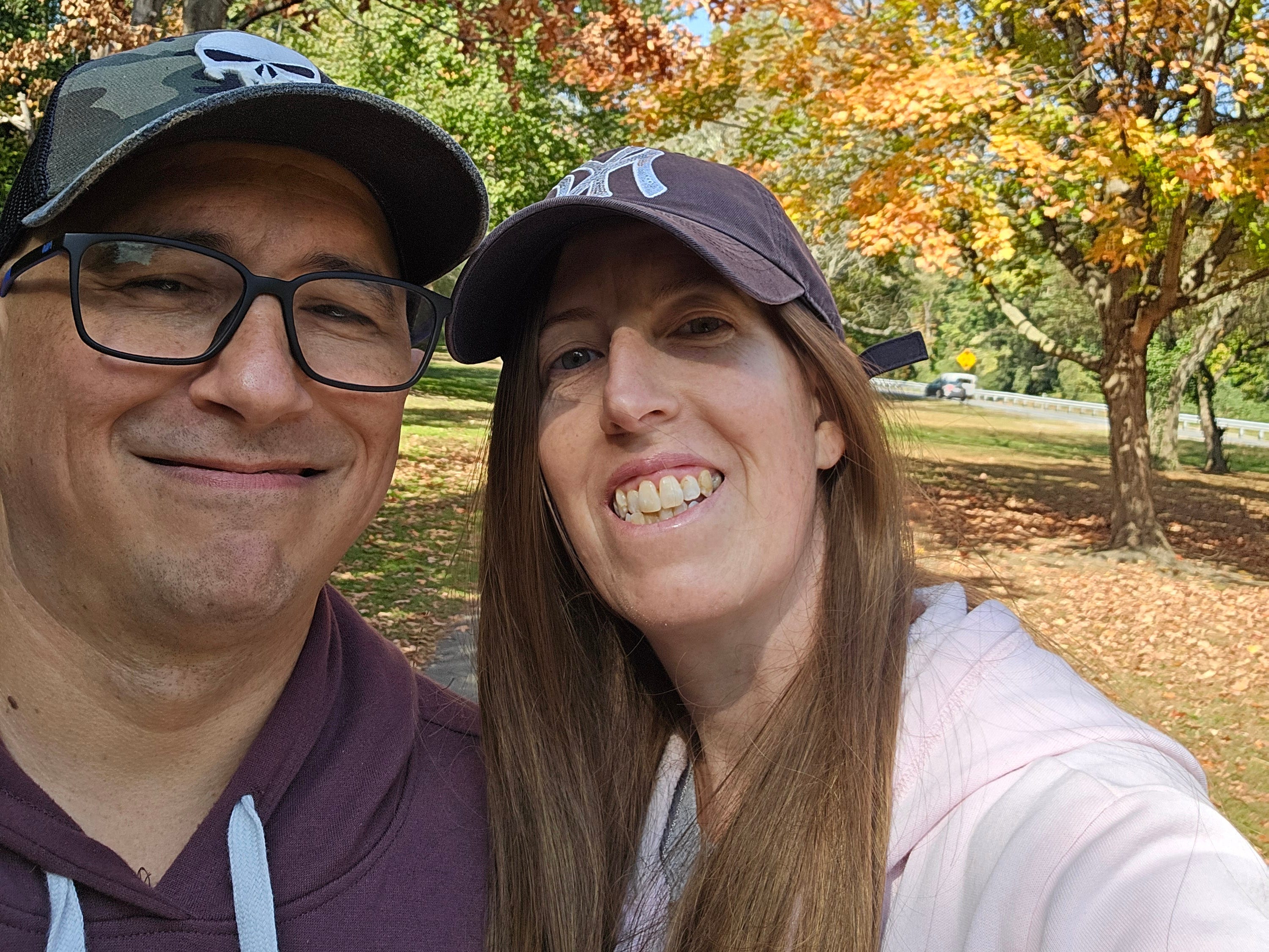 Katie Asturizaga and her husband.
