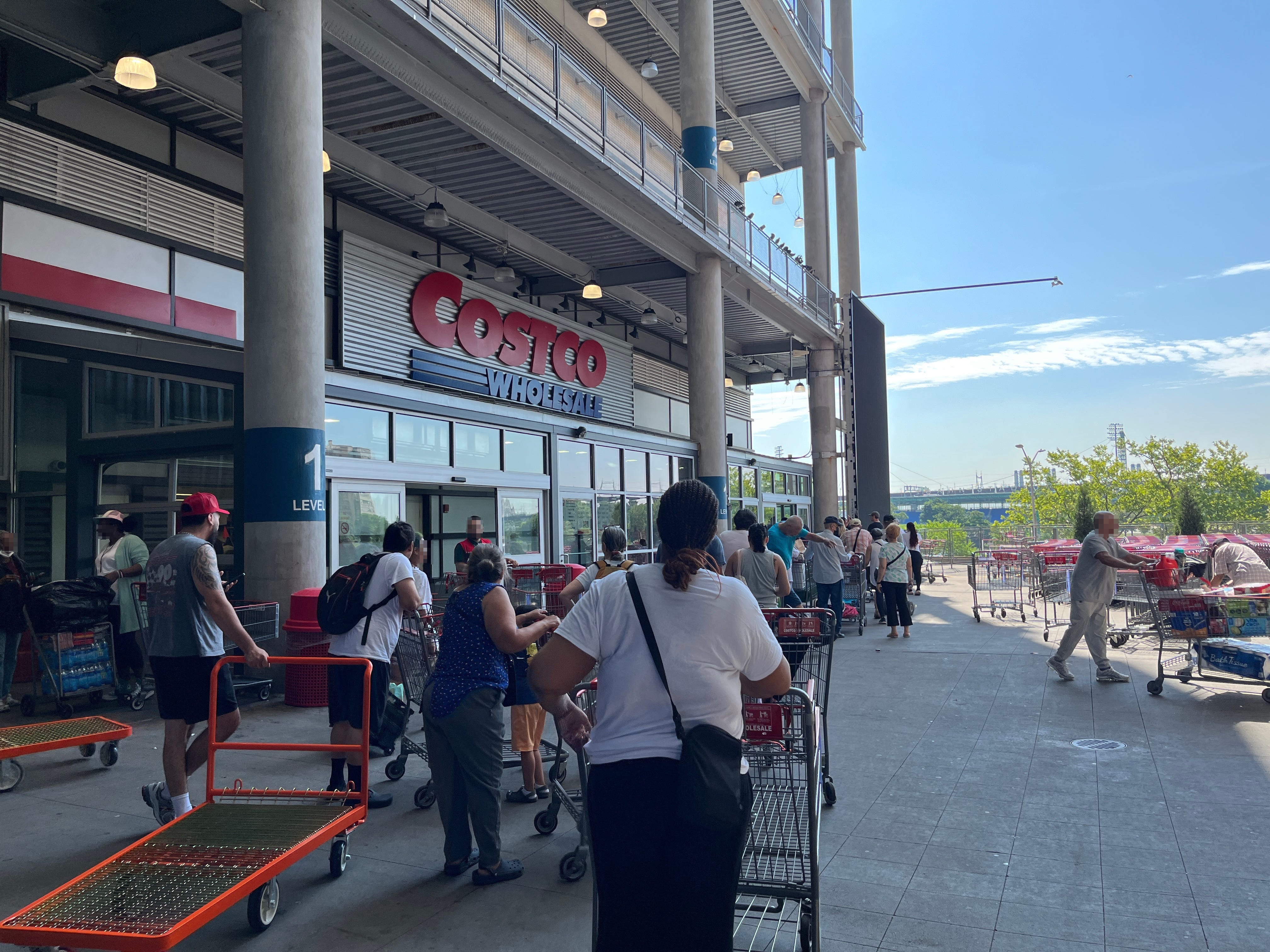 Costco at 10:03 a.m.