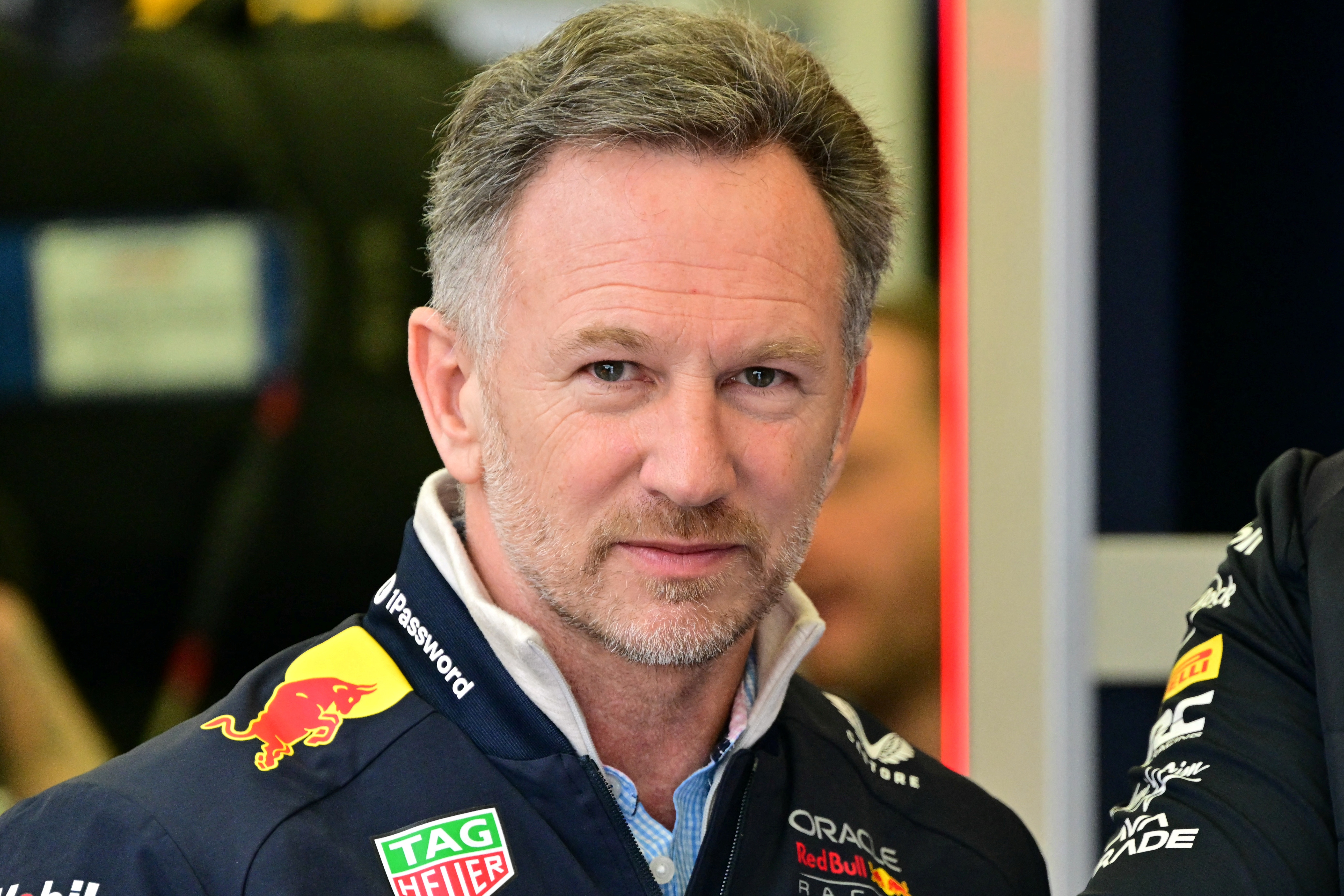 Christian Horner at the Bahrain International Circuit in 2025