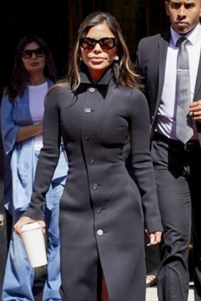 Lauren Sánchez at the Balenciaga fall 2025 couture show