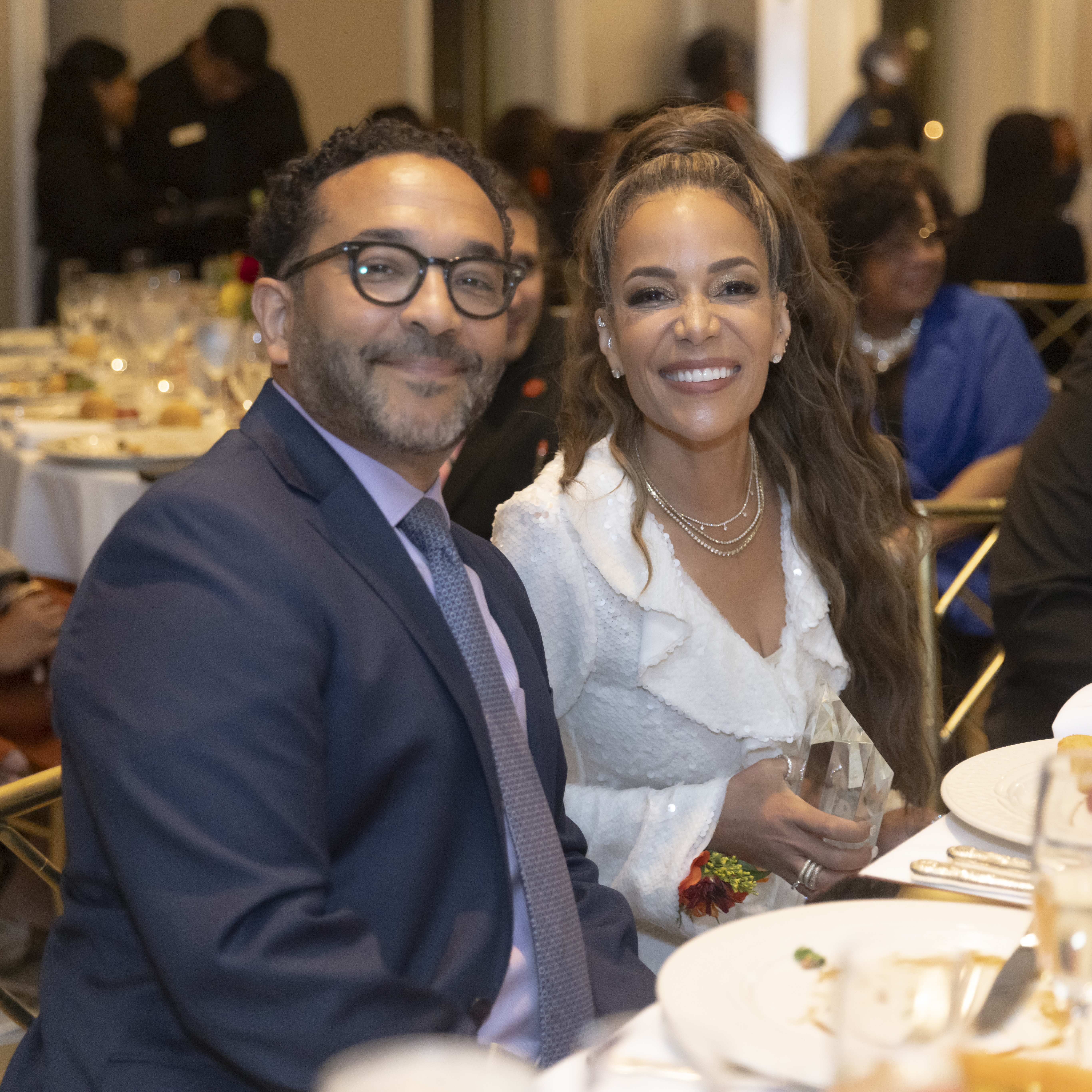 Dr. Emmanuel Hostin and Sunny Hostin 