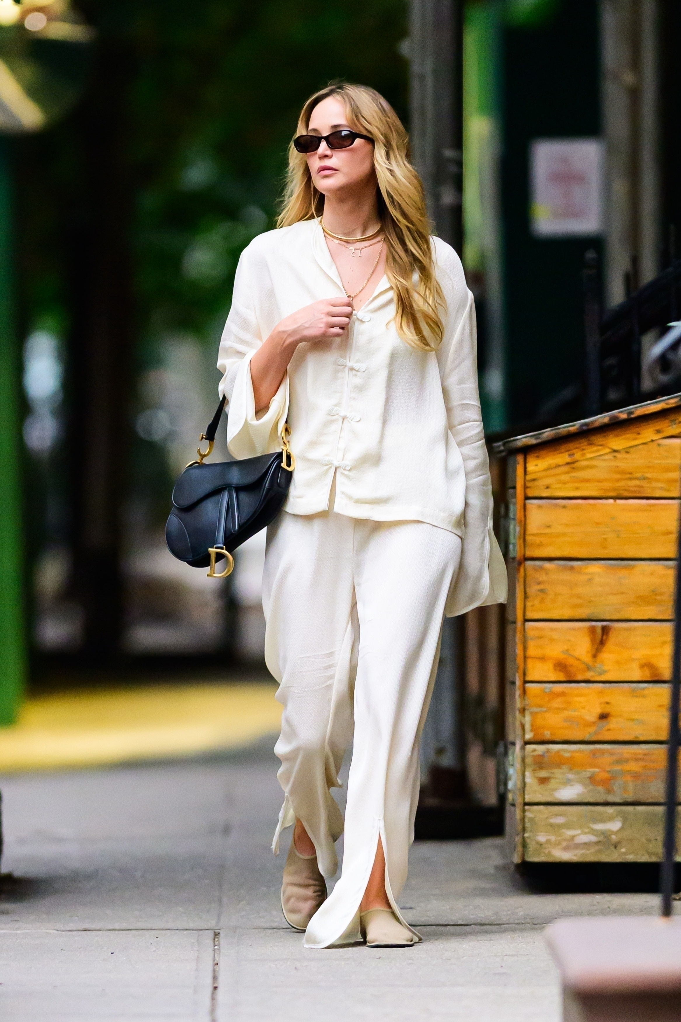 Jennifer Lawrence steps out in New York City. 